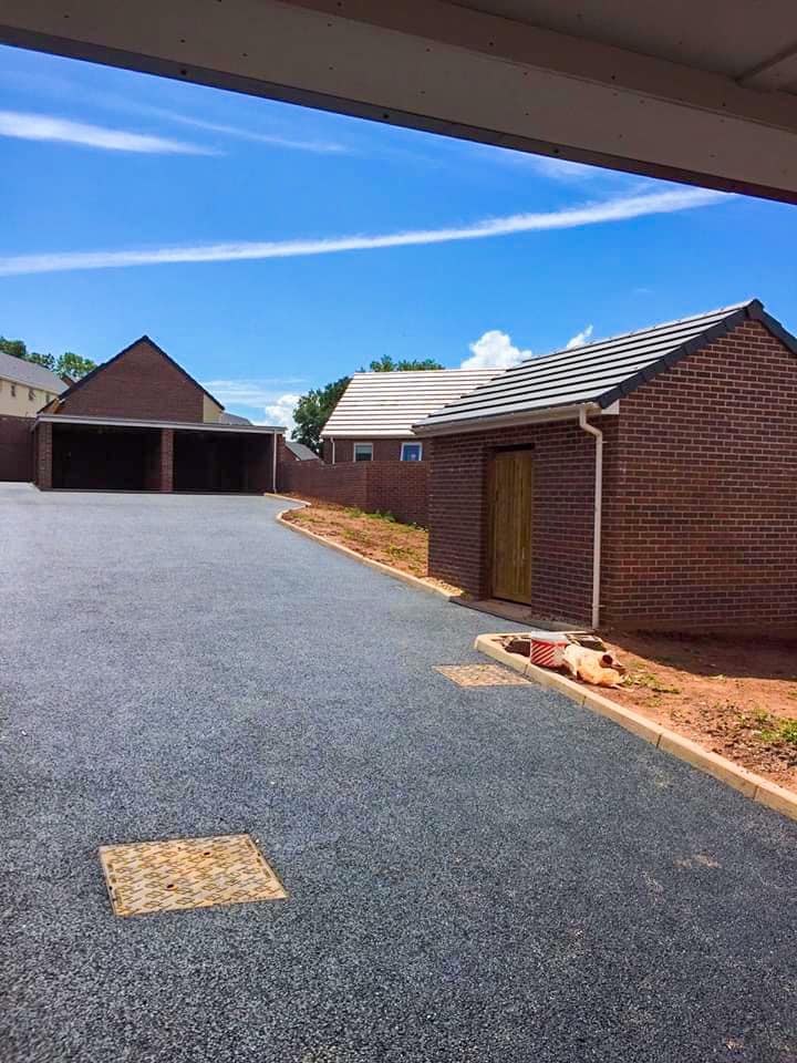 Tithebarne, Exeter, Fred Champion Groundworks Jun-20